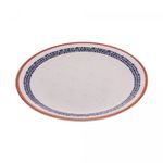 Prato-para-Sobremesa-de-Ceramica-Village-Creme-20cm-Wolff