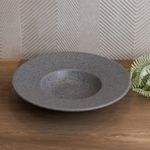 Prato-para-Risoto-de-Ceramica-Mist-Cinza-Matte-26cm-Wolff