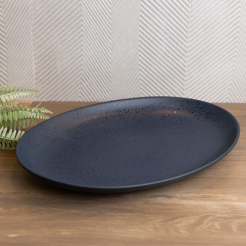 Travessa-para-Servir-de-Ceramica-Mist-Azul-Matte-40cm-x-28cm-x-4cm-Wolff