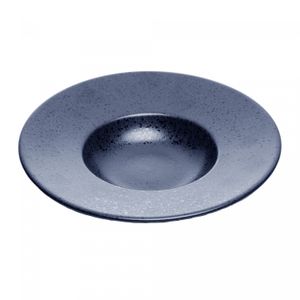 Prato para Risoto de Cerâmica Mist Azul Matte 26cm - Wolff