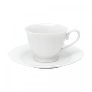 Aparelho de Jantar 42 Peças de Porcelana Maldivas Branco - Wolff