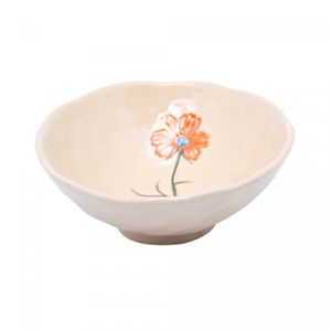 Bowl Decorativo de Cerâmica Flor Sortido Trento 18cm x 18cm x 7cm - Wolff
