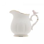 Leiteira-de-Porcelana-Birds-Branco-230ml-Wolff