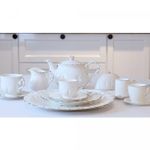 Conjunto-6-Xicaras-de-Cafe-de-Porcelana-Flower-Round-Plate-Branco-100ml-Wolff