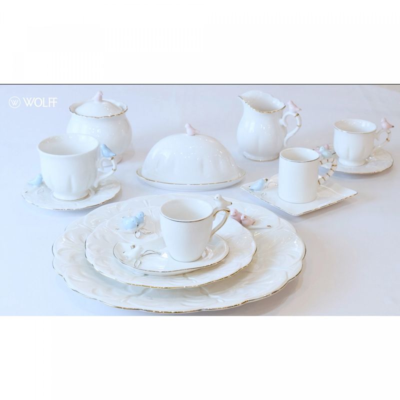 Conjunto-6-Xicaras-de-Cafe-de-Porcelana-Flower-Square-Plate-Branco-80ml-Wolff