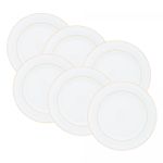 Conjunto-6-Pratos-para-Sobremesa-de-Porcelana-com-Fio-de-Ouro-Monaco-Branco-19cm-x-2cm-Wolff