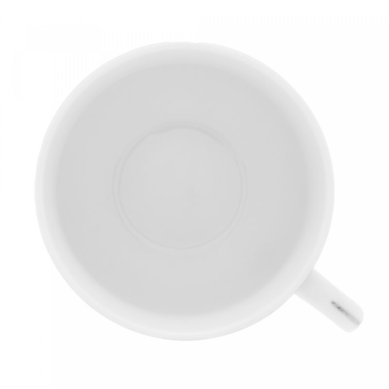Conjunto-6-Xicaras-de-Cha-de-Porcelana-com-Pires-e-Borda-Prateada-Monaco-Branco-220ml-Wolff