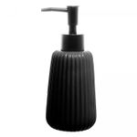 Porta-Sabonete-Liquido-de-Ceramica-Balloon-Preto-270ml-Wolff