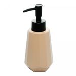 Porta-Sabonete-Liquido-de-Ceramica-Origami-Nude-240ml-Wolff