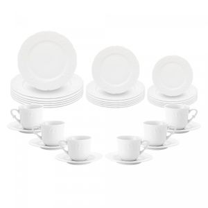 Aparelho de Jantar 30 Peças para Chá de Porcelana Limoges Vendange - Wolff