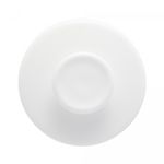 Manteigueira-Francesa-de-Ceramica-com-Tampa-Branca-Matte-8cm-x-8cm-x-9cm-Wolff