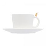 Conjunto-2-Xicaras-de-Cha-de-Ceramica-Colibri-com-Pires-Branco-170ml-Wolff