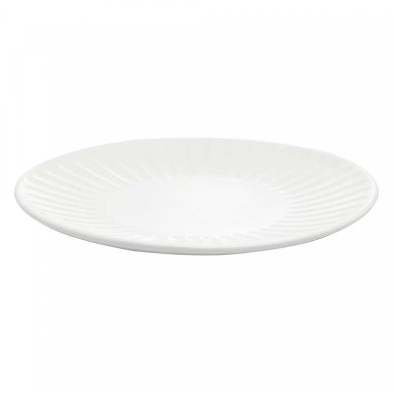 Conjunto-2-Pratos-para-Sobremesa-de-Ceramica-Colibri-Branco-19cm-Wolff