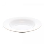 Conjunto-6-Pratos-Fundos-de-Porcelana-com-Borda-Dourada-Monaco-Branco-215cm-Wolff