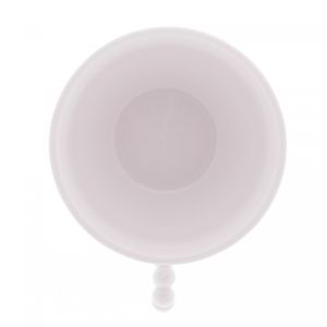 Conjunto 4 Xícaras de Chá de Porcelana com Pires Coração Beads Branco 210ml - Wolff