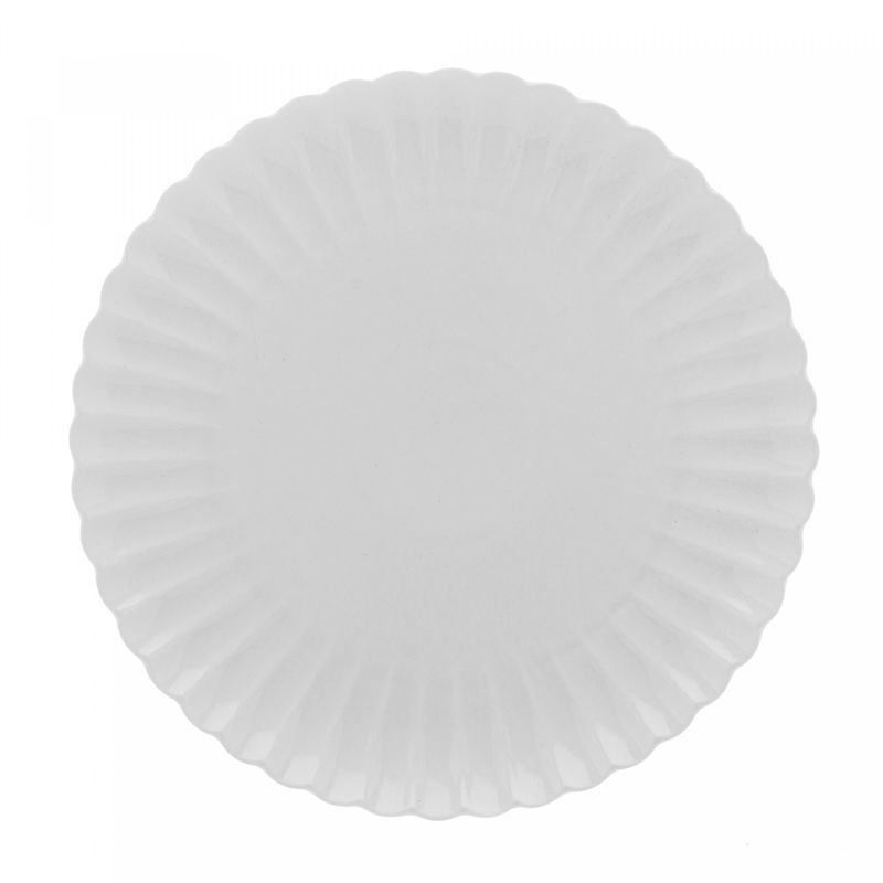 Conjunto-2-Pratos-Rasos-de-Porcelana-Petala-Branco-Matt-25-cm-Wolff