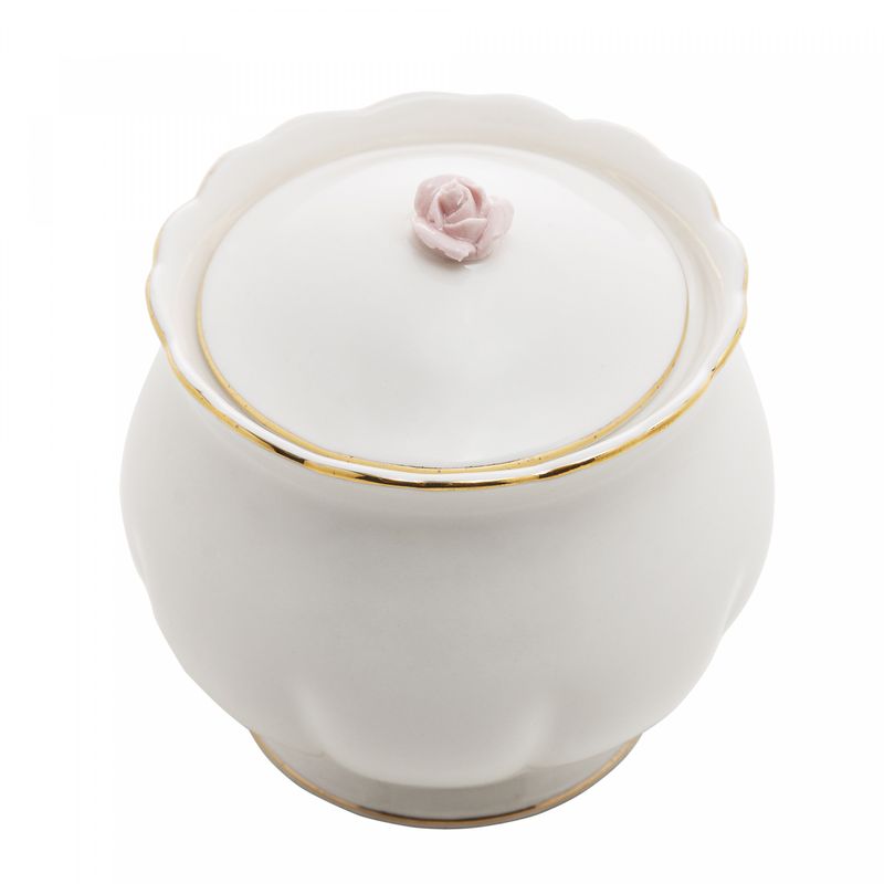 Prato-para-Sobremesa-de-Porcelana-Dubai-Preto-e-Dourado-21-cm-Wolff