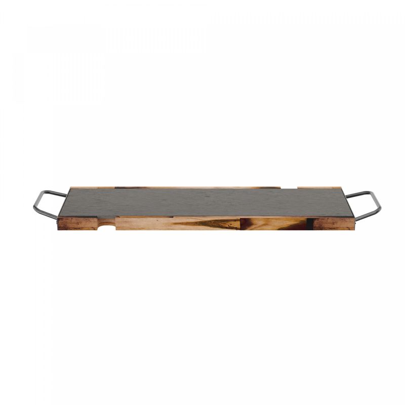 Tabua-de-Servir-de-Madeira-Pinus-e-Pedra-Ardosia-Open-Up-59cm-x-15cm-x-25cm-Woodart
