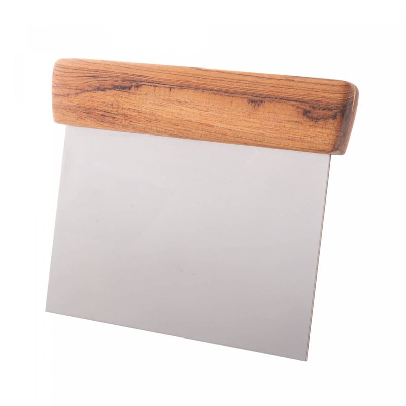 Espatula-para-Massa-Aco-Inox-com-Cabo-de-Madeira-Teca-15cm-x-12cm-x-15cm-Wolff-Craft