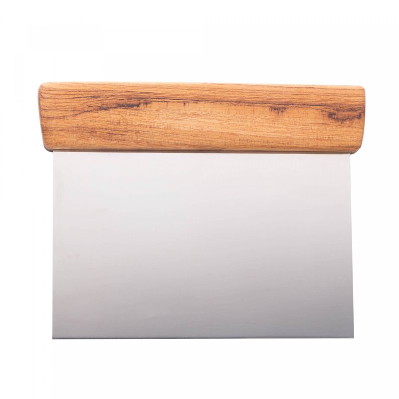 Espatula-para-Massa-Aco-Inox-com-Cabo-de-Madeira-Teca-15cm-x-12cm-x-15cm-Wolff-Craft
