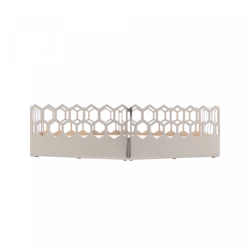 Bandeja-de-Aco-Inox-com-Fundo-Teca-Colmeia-Champanhe-29cm-x-25cm-x-7cm-Wolff-Craft