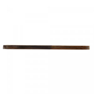Tábua de Corte de Madeira Teca com Alça Lateral Barbecue  45cm x 30cm x 2cm - Wolff Craft