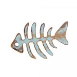 Conjunto-2-Descansos-para-Panela-em-Madeira-Teca-Peixe-Noronha-Azul-22cm-x-14cm-x-2cm-Wolff-Craft