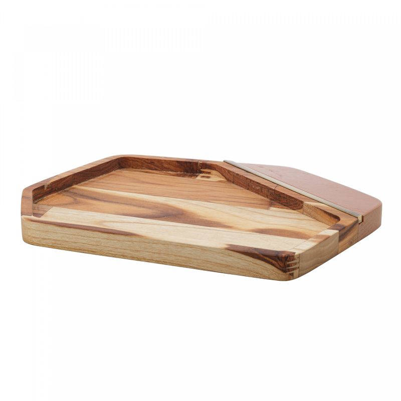 Petisqueira-de-Madeira-com-Friso-Teca-Vermont-Terracota-30cm-x-20cm-x-2cm-Wolff-Craft