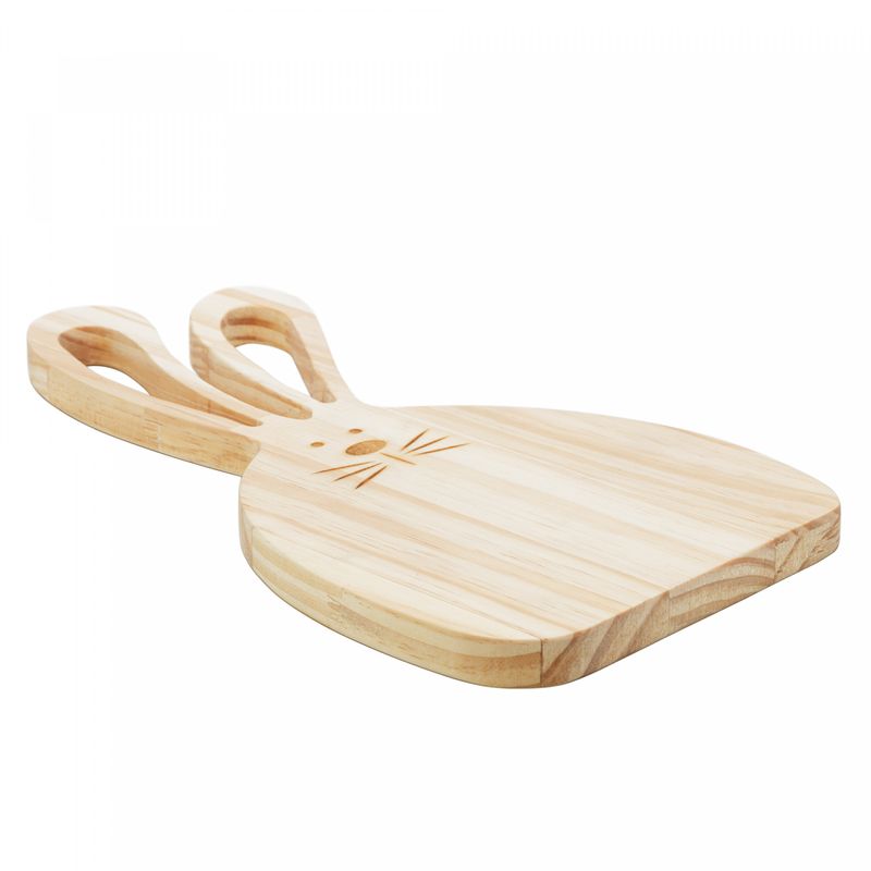 Tabua-de-Madeira-Decorativa-Coelho-Easter-Pinus-35cm-x-185cm-x-15cm-Woodart