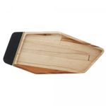 Petisqueira-de-Madeira-com-Friso-Teca-Vermont-Black-40cm-x-18cm-x-2cm-Wolff-Craft