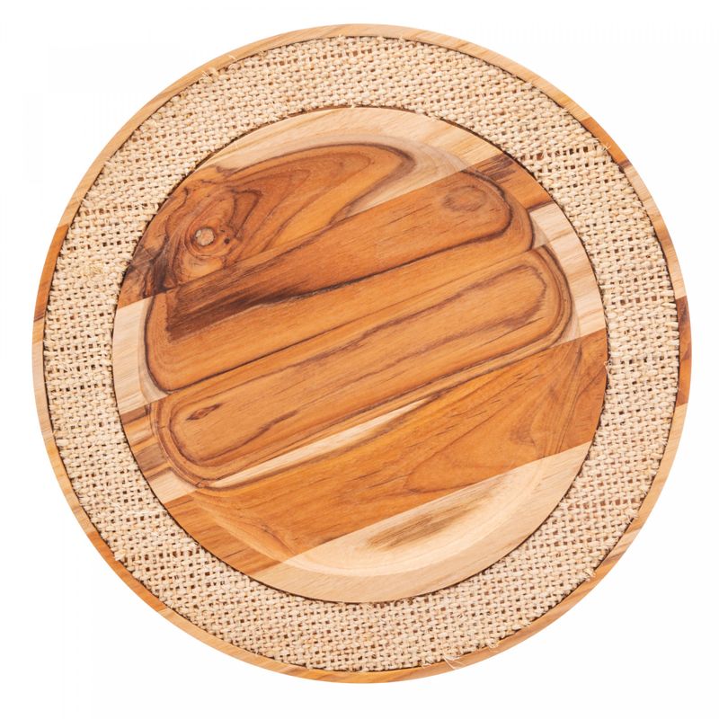 Sousplat-de-Madeira-com-Sisal-Teca-35cm-x-2cm-Wolff-Craft