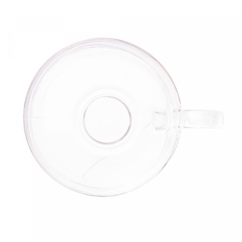 Conjunto-6-Xicaras-de-Cristal-de-Cha-com-Pires-de-Madeira-e-Aco-Inox-Teca-Champanhe-190ml-Wolff