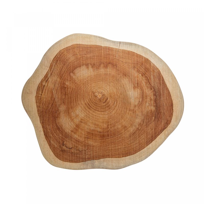 Tabua-para-Servir-de-Madeira-Teca-Tronco-Terra-Woodart