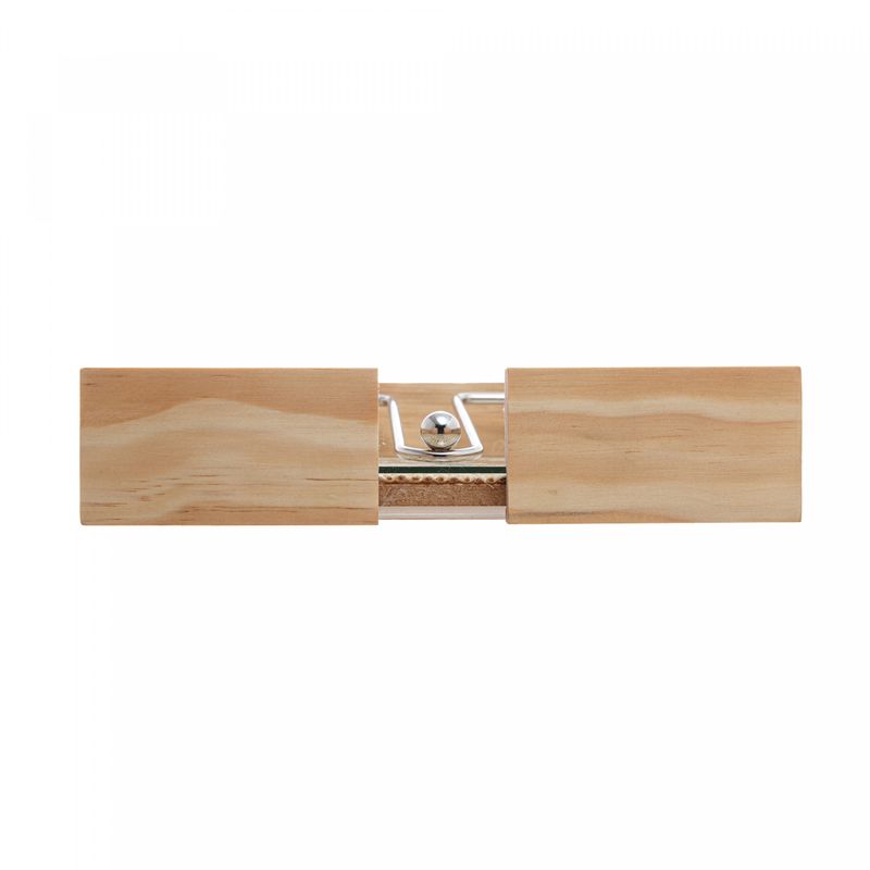 Porta-Guardanapo-de-Madeira-com-Fundo-Sisal-e-Aramado-com-Clipe-Pinus-21cm-x-21cm-x-4cm-Woodart