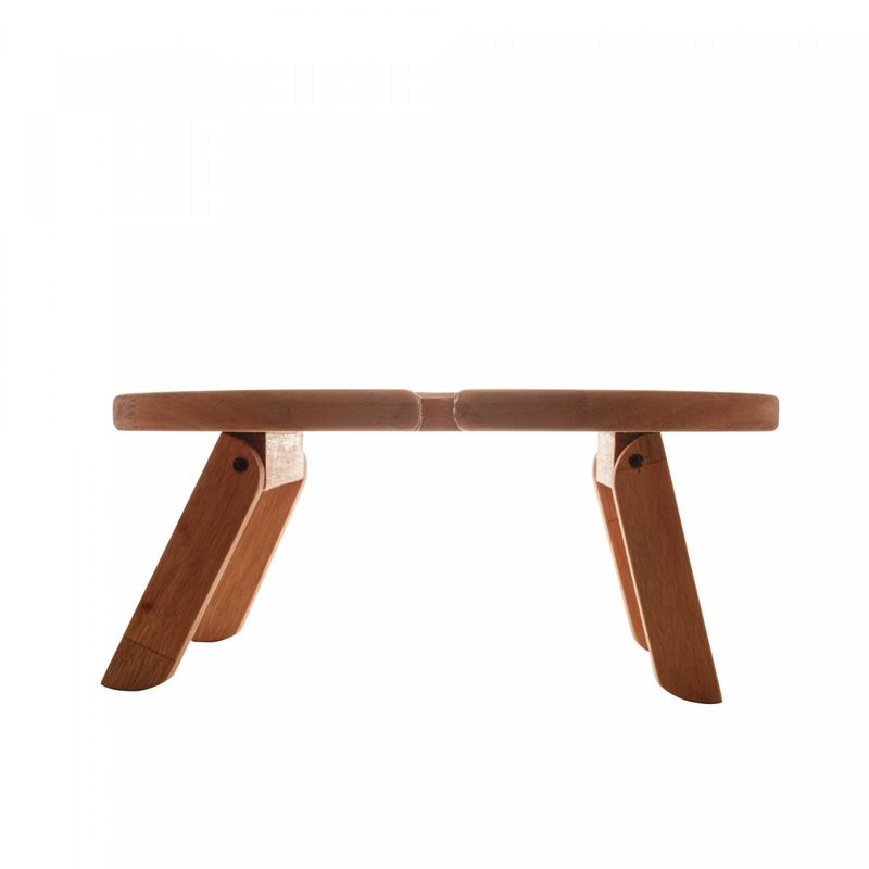 Petisqueira-de-Madeira-com-Suporte-para-Taca-Liptus-37cm-x-16cm-Woodart