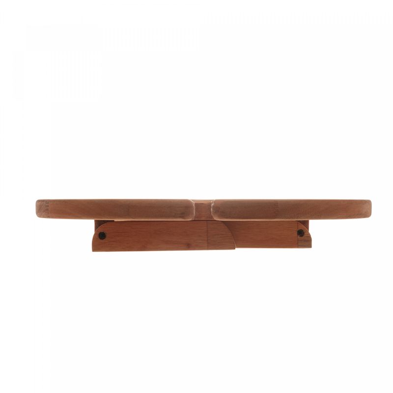 Petisqueira-de-Madeira-com-Suporte-para-Taca-Liptus-37cm-x-16cm-Woodart