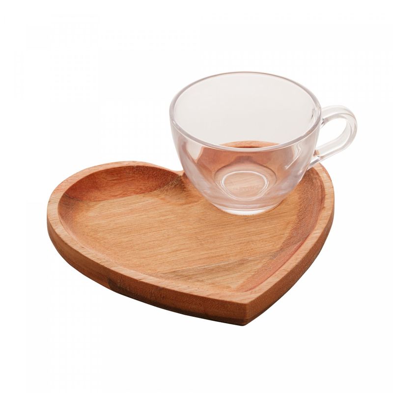 Conjunto-de-Xicara-Cha-com-Prato-em-Madeira-Liptus-Coracao190ml-Woodart