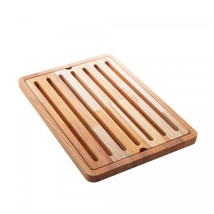 Migalheira de Madeira Teca 45cm x 30cm x 2cm - Woodart