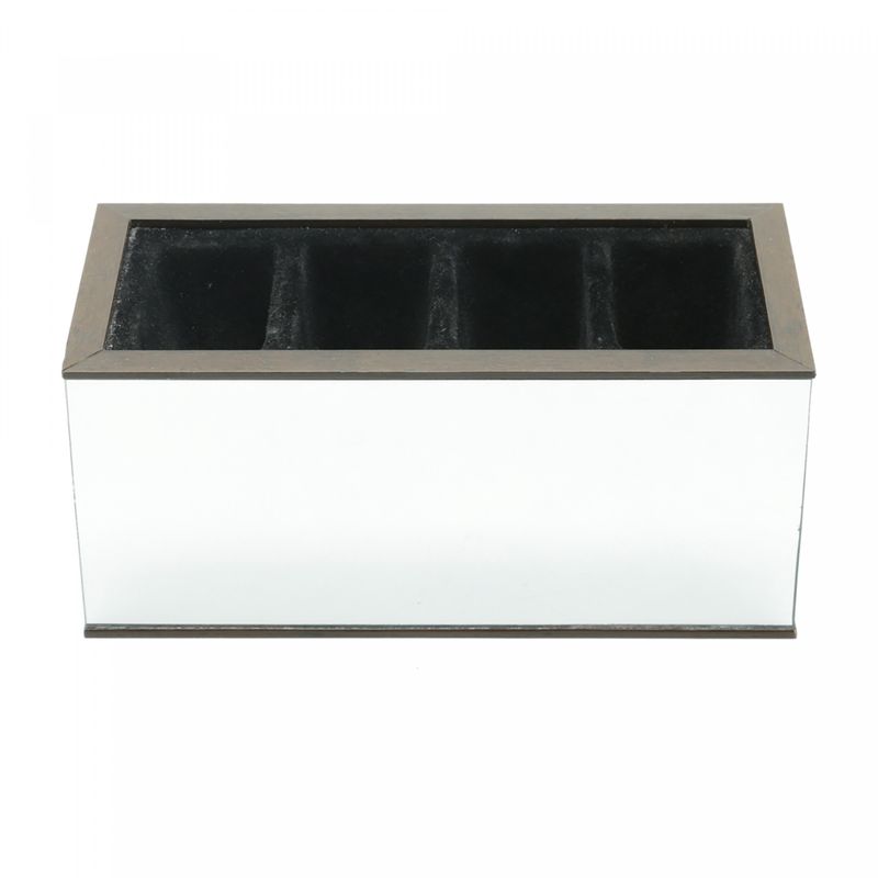 Porta-Controle-de-Madeira-4-Divisorias-com-Espelho-23cm-x-11cm-x-10cm-Woodart