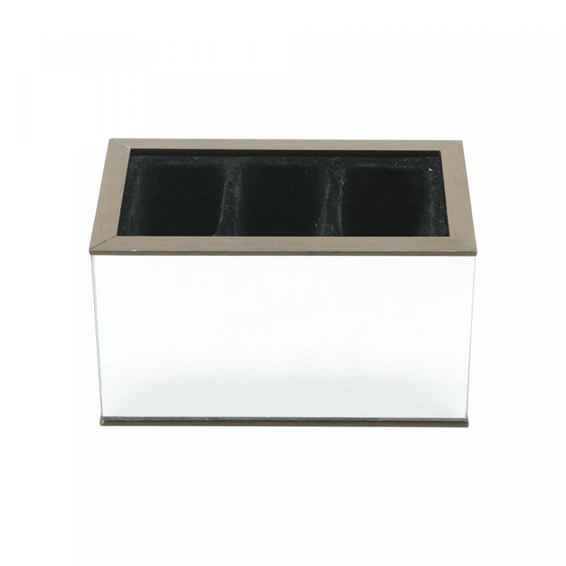 Porta-Controle-de-Madeira-3-Divisorias-com-Espelho-19cm-x-11cm-x-10cm-Woodart