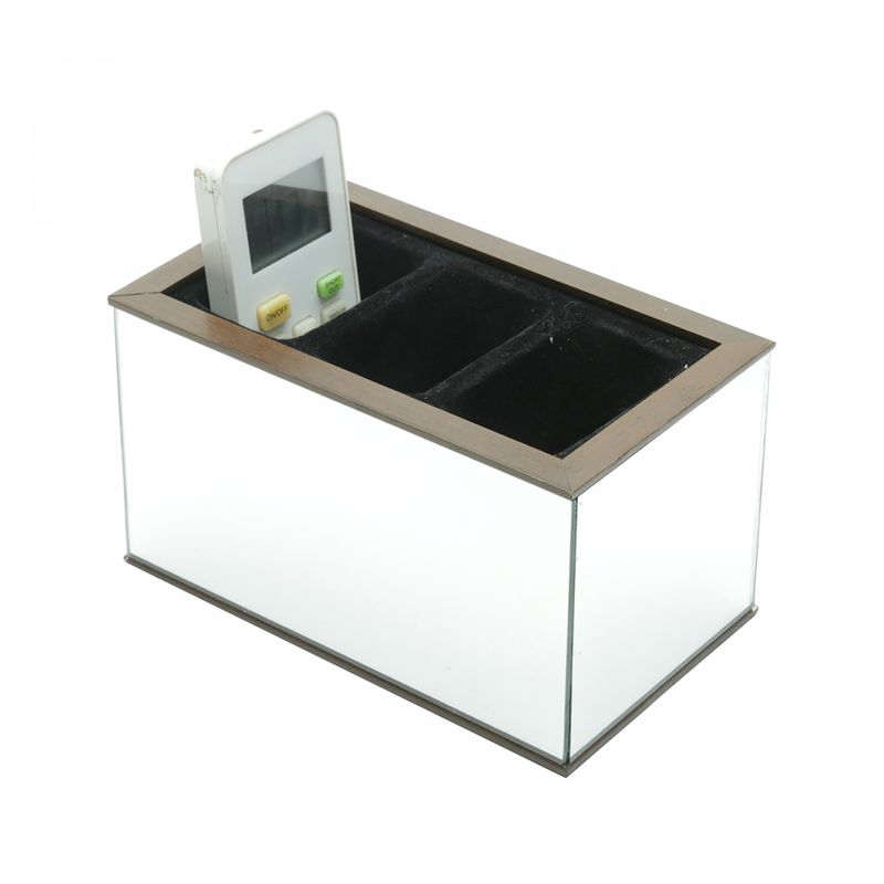 Porta-Controle-de-Madeira-3-Divisorias-com-Espelho-19cm-x-11cm-x-10cm-Woodart