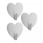 Conjunto-de-3-Ganchos-AutoAdesivos-em-Aco-Inox-Heart-4cm-Lyor