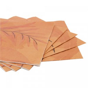 Conjunto de 20 Guardanapos de Papel Estampado Leaf 33cm x 33cm - Lyor
