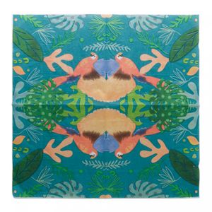 Conjunto de 20 Guardanapos de Papel Estampado Tropical Birds 33cm x 33cm - Lyor
