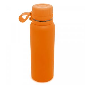 Garrafa Térmica de Aço Inox Explorer Laranja 650ml - Lyor