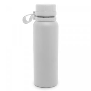 Garrafa Térmica de Aço Inox Explorer Branca 650ml - Lyor