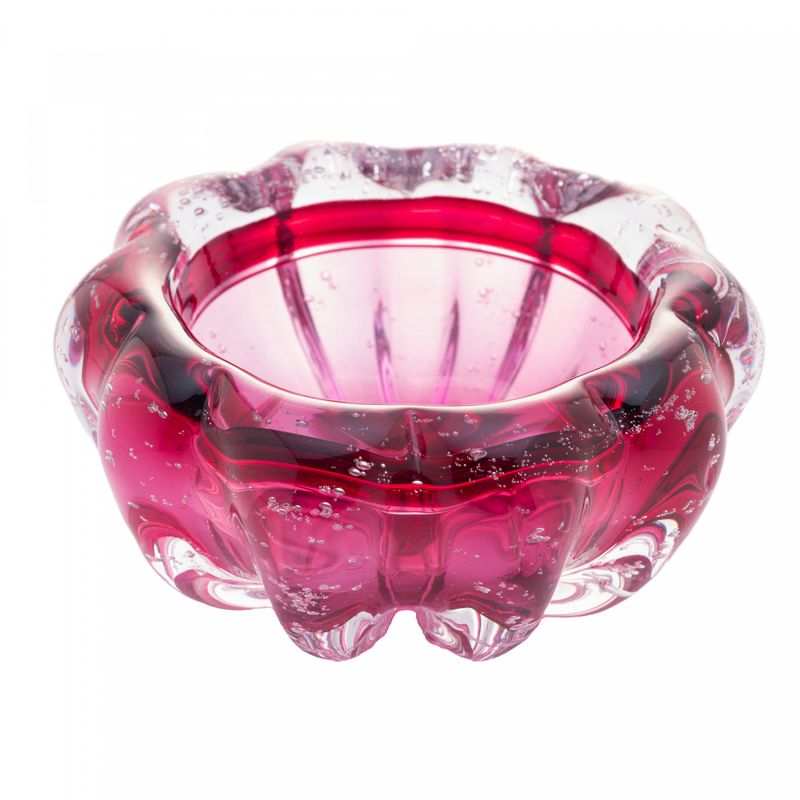 Centro-de-Mesa-de-Vidro-Italy-Rosa-125cm-x-65cm-Lyor