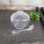 Acucareiro-de-Cristal-Ecologico-com-Colher-Imperial-12cm-x-115cm-Lyor