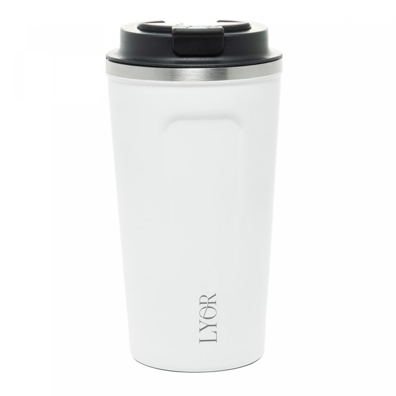 Copo-Termico-de-Aco-Inox-Parede-Dupla-com-Tampa-e-Termometro-Motion-Branco-500ml-Lyor