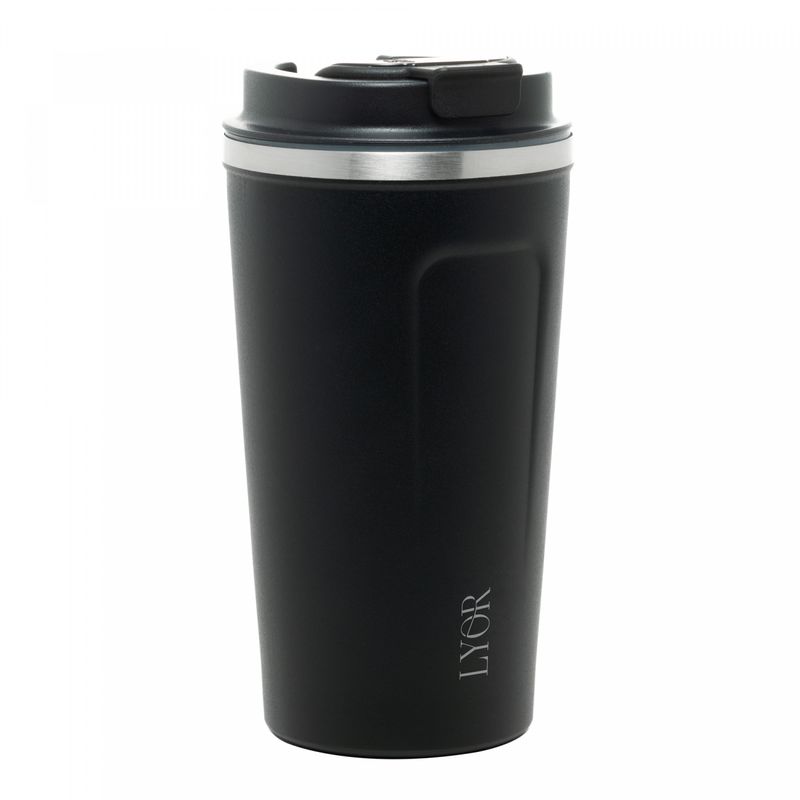 Copo-Termico-de-Aco-Inox-Parede-Dupla-com-Tampa-e-Termometro-Motion-Preto-500ml-Lyor